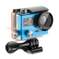 Wholesales action camera 4k/30fps Ambarella A12 remote control waterproof wifi mini sports camera H8r pro